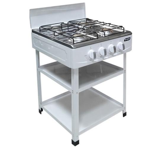 photo de Cuisinière SMART TECHNOLOGY  Avec Etagère - Gaz 4 Feux